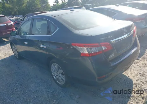 2015 Nissan Sentra Sl из США, поврежденный, VIN 3N1AB7AP0FY343976